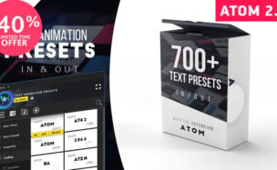 Text Presets | Atom – Videohive