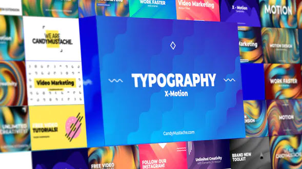 X-Motion | Typography | After Effects – Videohive