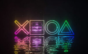 Water & Neon Logo – With Sound Effects – After Effects Template