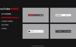 Youtube Pack - Premiere Pro Template