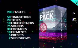 200+ Glitch Pack - Premiere Pro