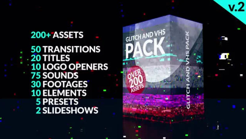 200+ Glitch Pack – Premiere Pro