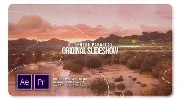 3D Sphere Original Parallax Slideshow – Videohive