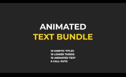 Animated Text Bundle - FINAL CUT PRO