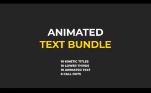 Animated Text Bundle – FINAL CUT PRO