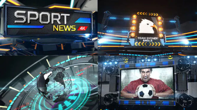 Broadcast Sport News – Videohive