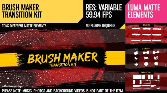 Brush Maker (Transition Kit) – Videohive
