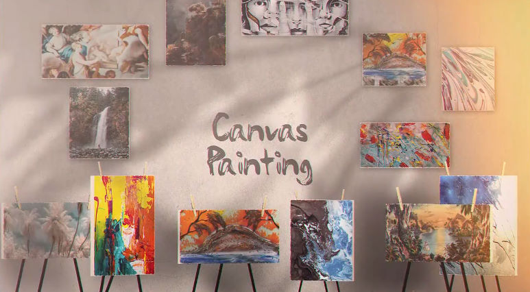 Canvas Painting Gallery – Premiere Pro