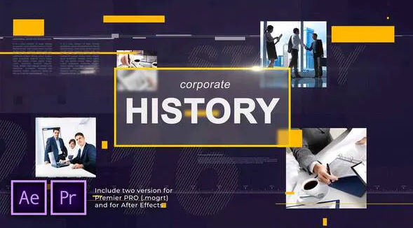 Videohive Corporate History – Premiere Pro