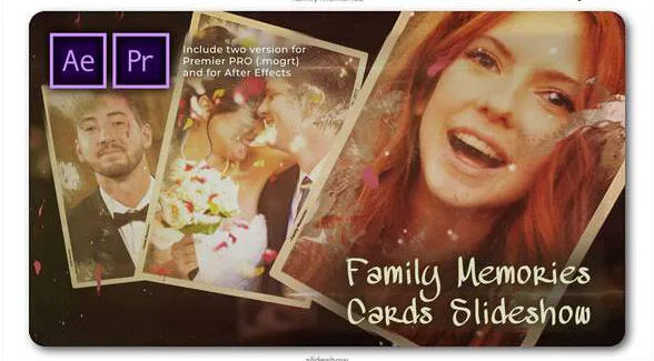 Family Memories Cards Slideshow – Videohive