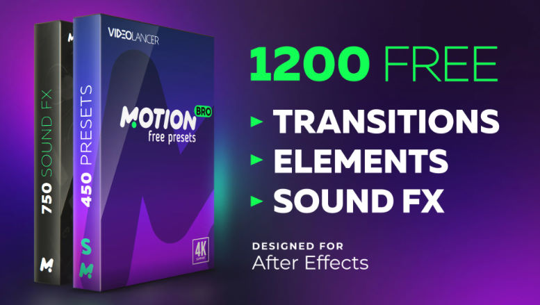 Free Presets Pack for Motion Bro (v4) After Effects – GumRoad