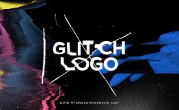 Glitch Distortion Logo Intro - Videohive