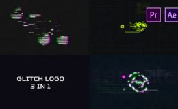 Videohive Glitch Logo Pack - Premiere Pro