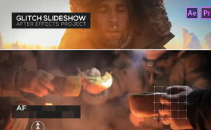Glitch Slideshow Videohive – Premiere Pro