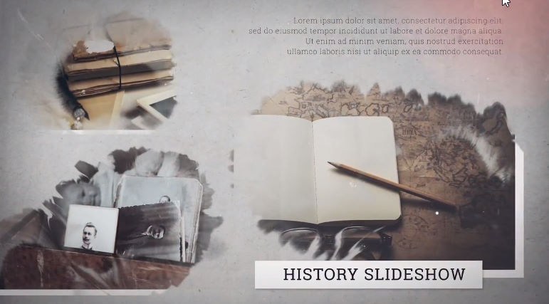History Slideshow Template