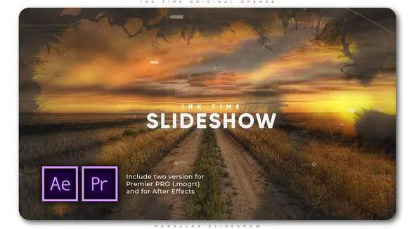 Videohive Ink Time Parallax Slideshow – Premiere Pro