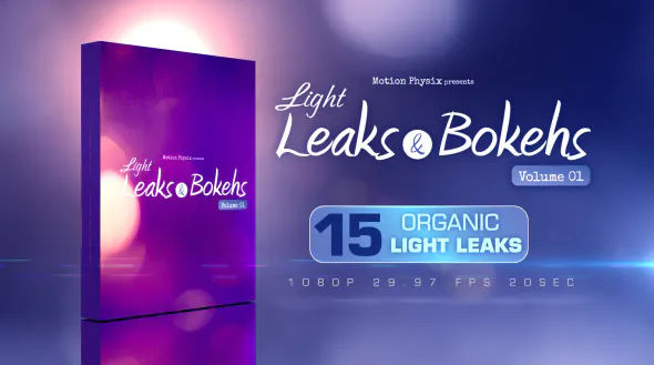Light Leaks and Bokehs Vol 1 – Videohive