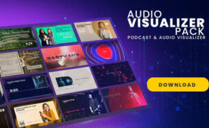 Podcast & Audio Visualizer Pack – Videohive