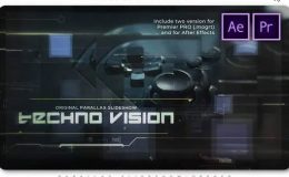 Techno Vision Parallax Slideshow - Videohive