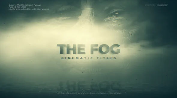 The Fog Cinematic Title – Videohive