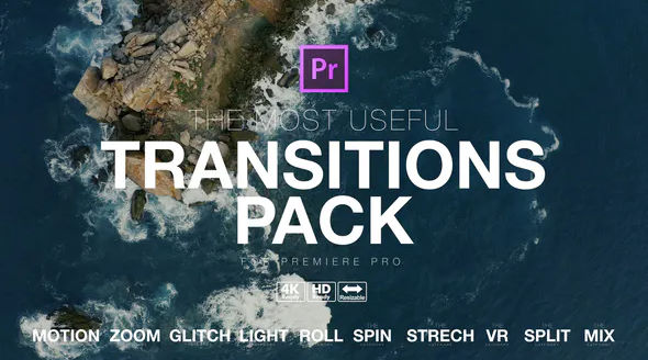 The Most Useful Transitions Pack for Premiere Pro
