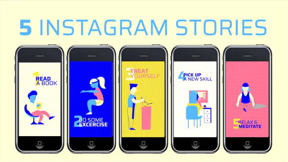 5 Instagram stories for staying home in lockdown – Videohive
