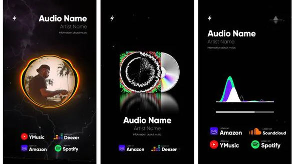 Audio Spectrum Visualization Pack – Videohive