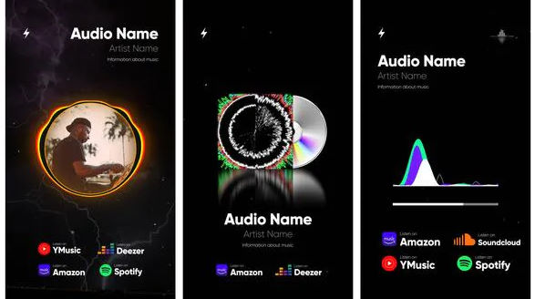 Videohive Visual Audio Player (Equalizer) 4K » free after effects templates, after effects intro template