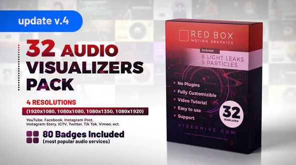Audio Visualizers Pack – Videohive
