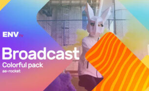 Broadcast ID Colorful Pack Mogrt – Videohive