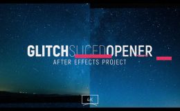 Glitch Sliced Opener - Videohive