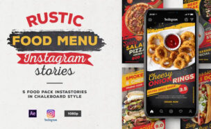Rustic Food Menu Instagram Stories – Videohive