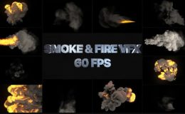 Smoke And Fire VFX Elements | After Effects - Videohive