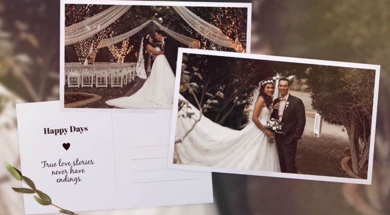 Wedding Slideshow – Premiere Pro