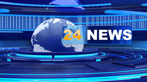 24 news opener with looped background – Videohive