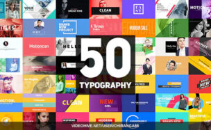 Videohive 50 Typography 21081083