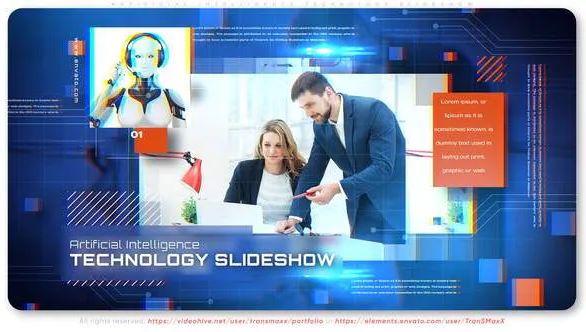 Artificial Intelligence Technology Slideshow – Videohive