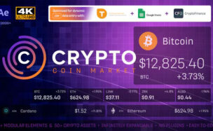 Cryptocurrency Coin Market Kit | Bitcoin Tracker – Videohive