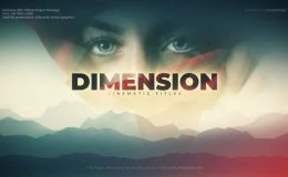 Videohive Dimension Cinematic title