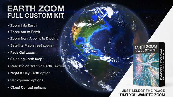 Earth Zoom Customize Kit 4 – Videohive