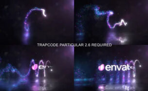 Glowing Particals Logo Reveal 33 – Videohive