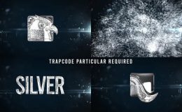 Glowing Particals Logo Reveal 34 : Silver Particals 01 - Videohive