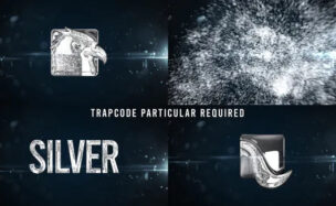 Glowing Particals Logo Reveal 34 : Silver Particals 01 – Videohive
