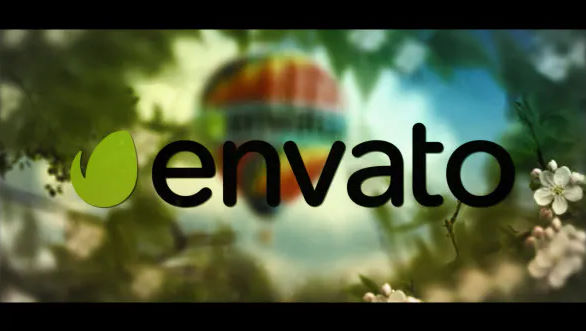 Videohive Growing Leaves (Logo real)