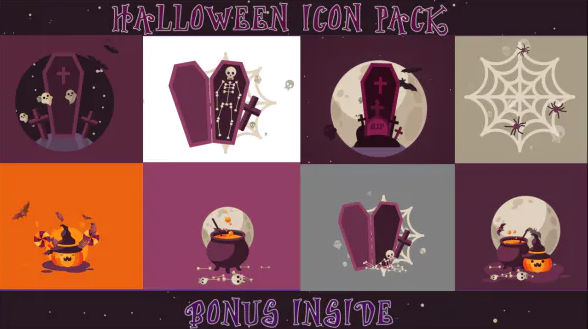 Halloween Icon Pack – Videohive