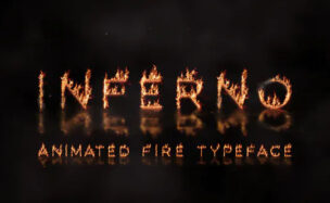 Inferno – Animated Fire Typeface – Videohive