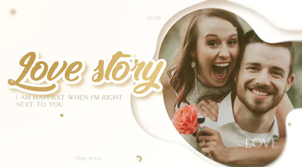 Videohive Love Story – Romantic Slideshow
