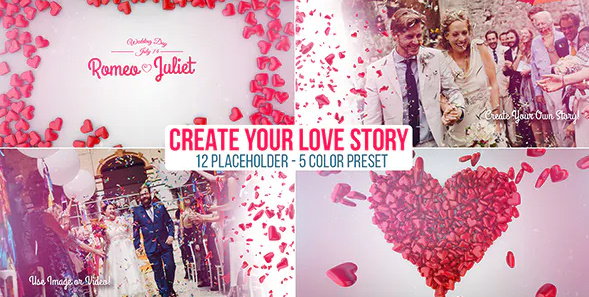 Videohive Love Story – 20013942