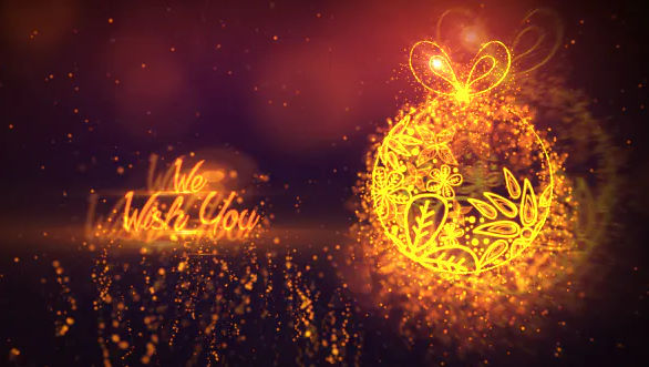 Videohive Merry Christmas Gold