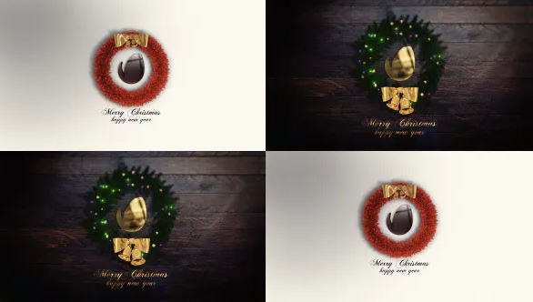 Videohive Merry Christmas Intro (Two versions)